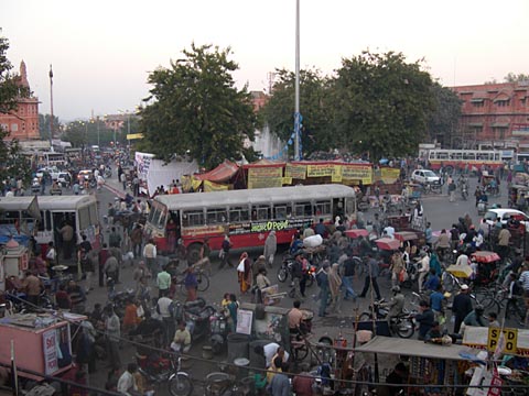 Traficul groaznic din Jaipur