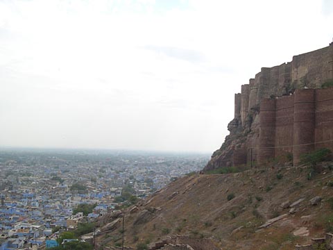 Jodhpur, orasul albastru, si fortul Meherangarh